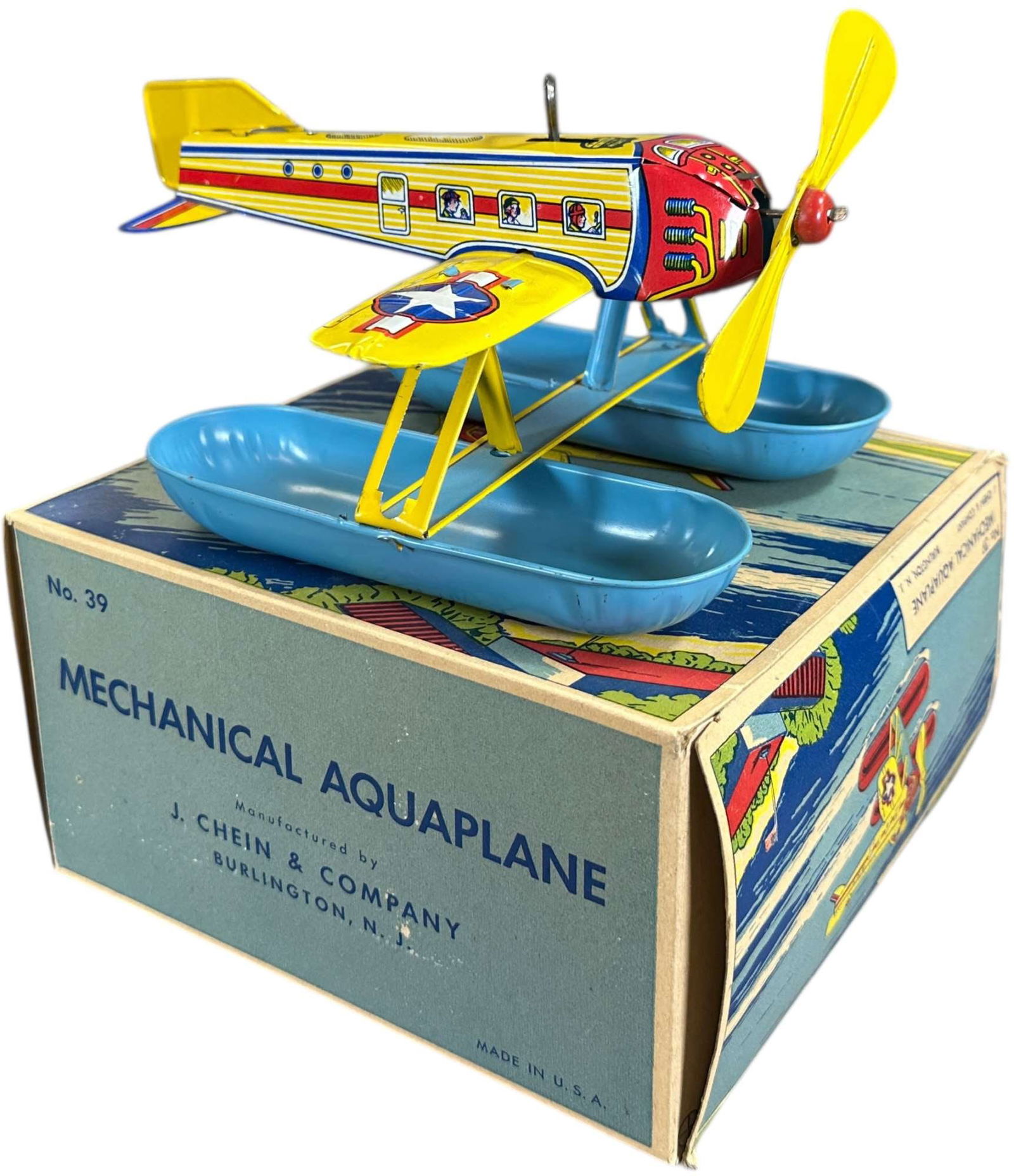BOXED CHEIN PONTOON SEAPLANE - 4