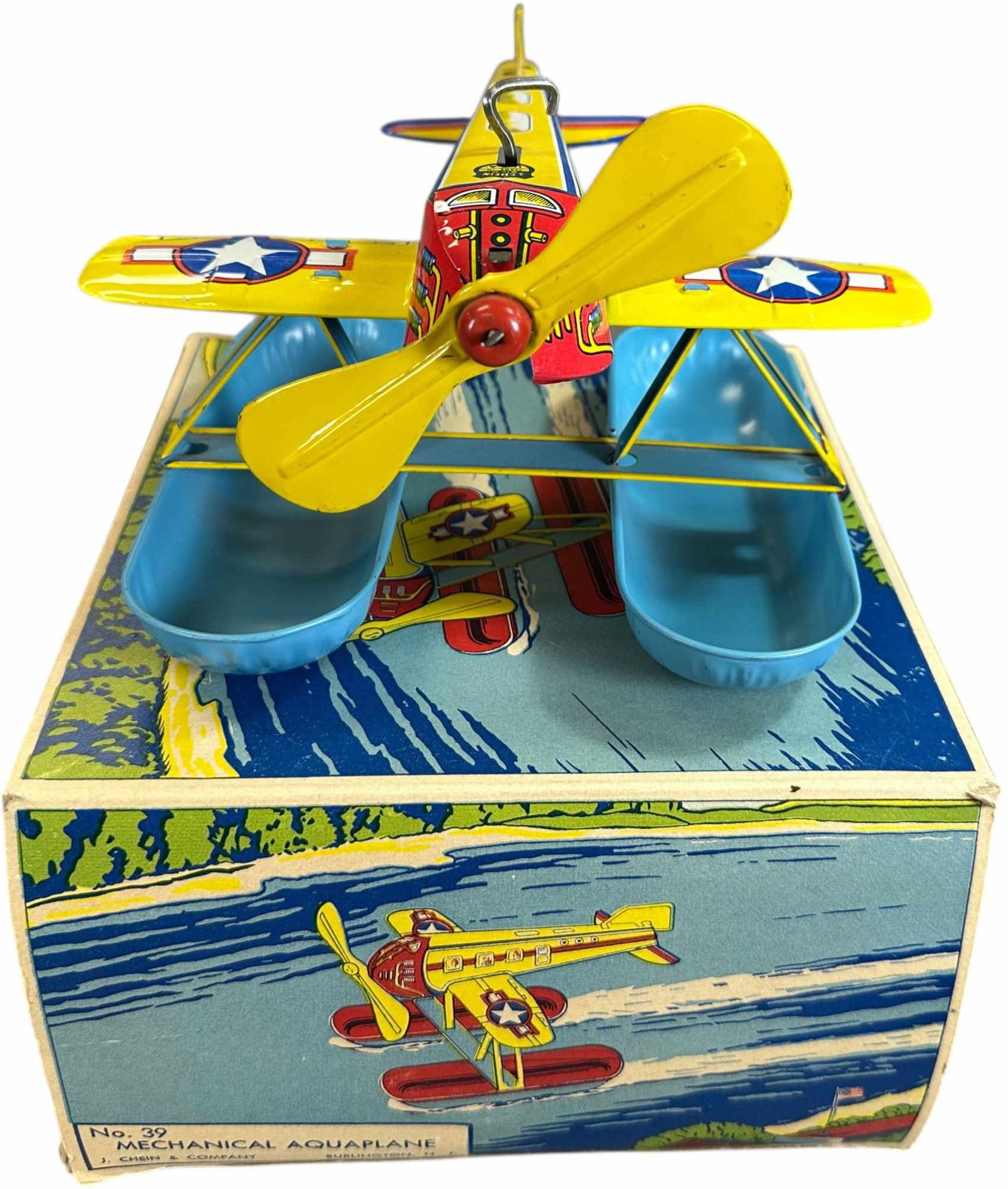 BOXED CHEIN PONTOON SEAPLANE - 5