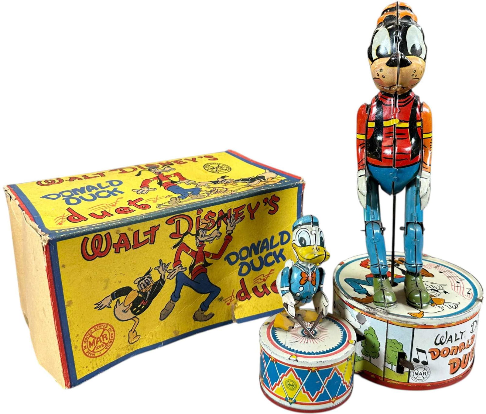 MARX BOXED DONALD DUCK DUET (1 of 7)