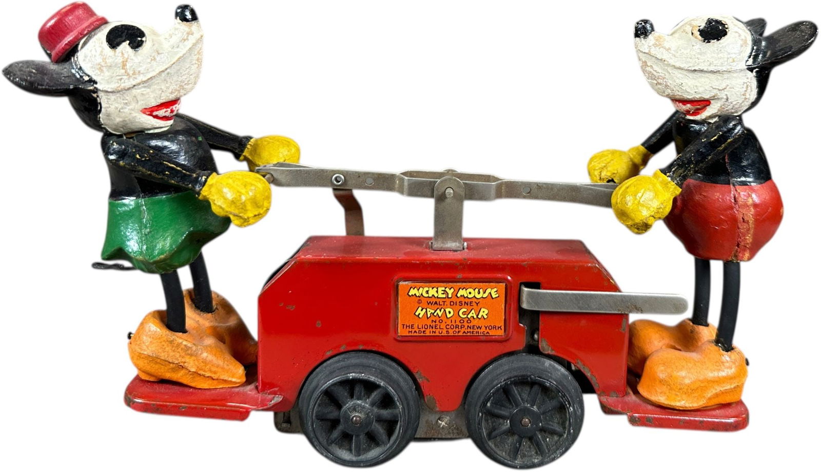 LIONEL MICKEY & MINNIE HANDCAR (1 of 6)