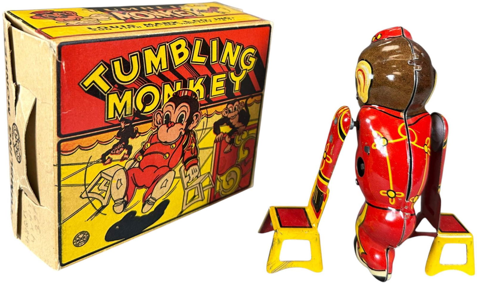 BOXED MARX TUMBLING MONKEY - 2