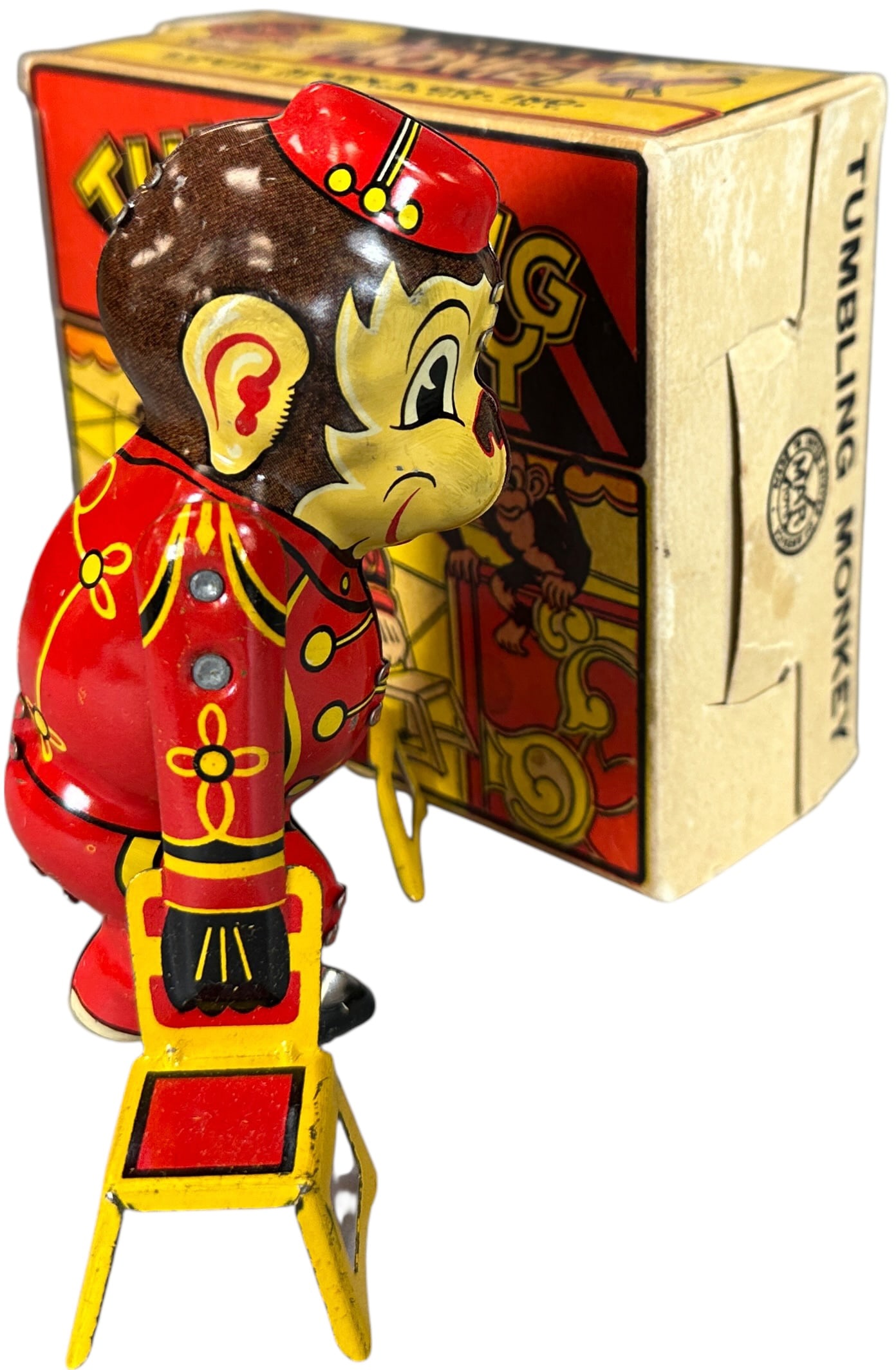 BOXED MARX TUMBLING MONKEY - 3