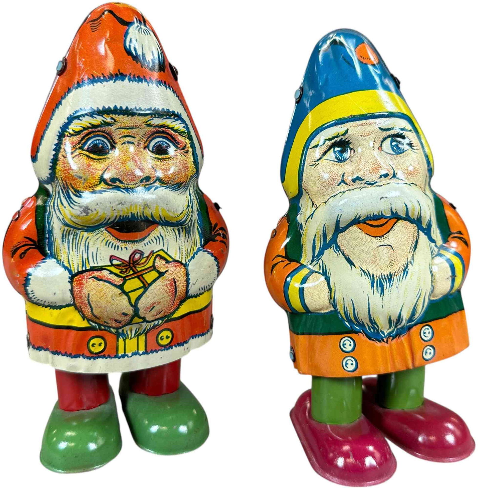 TWO CHEIN SANTA CLAUS WALKERS (1 of 5)
