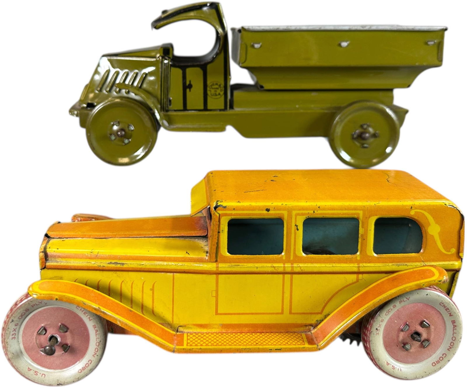 CHEIN NJ-44 COUPE & ARMY TRUCK (1 of 7)