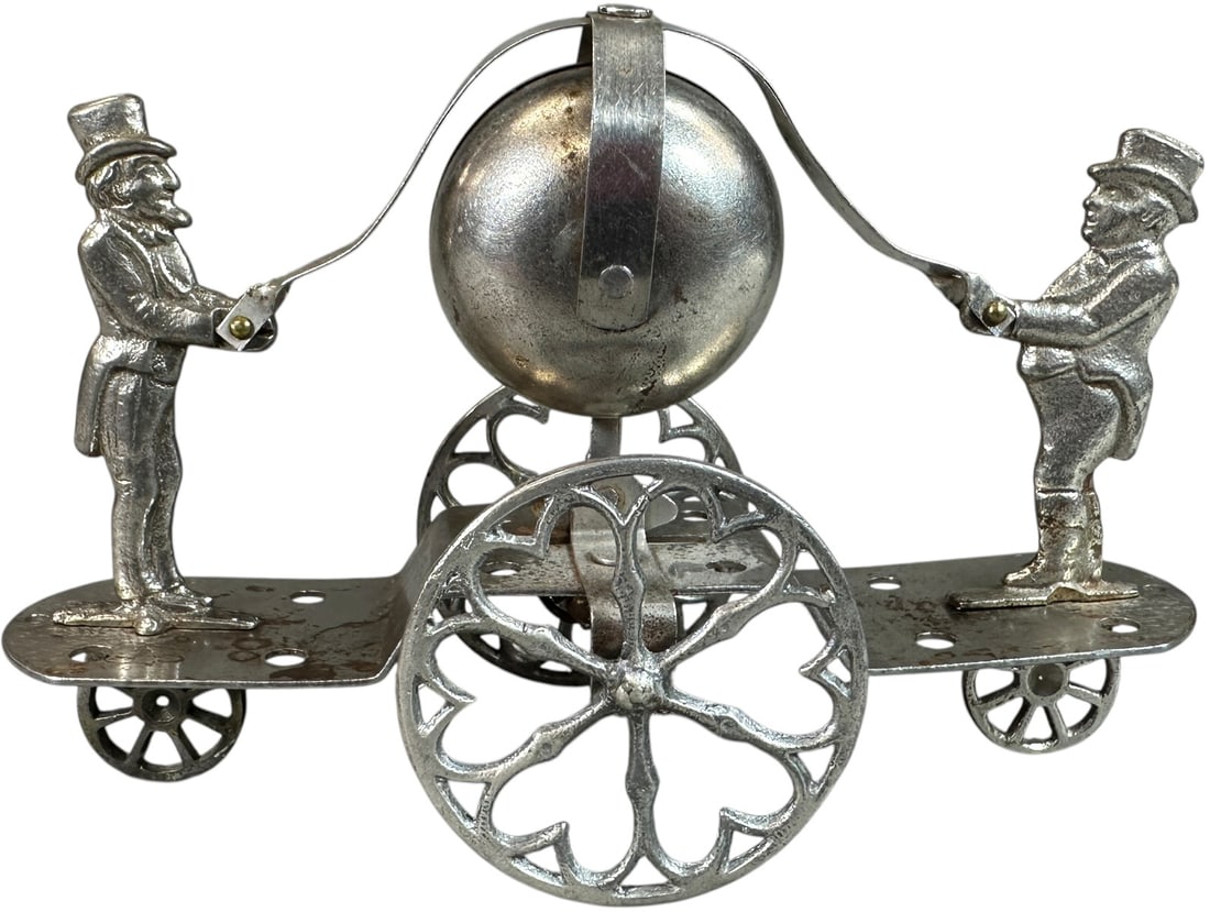 WATROUS JOHN BULL & UNCLE SAM BELL TOY (1 of 7)
