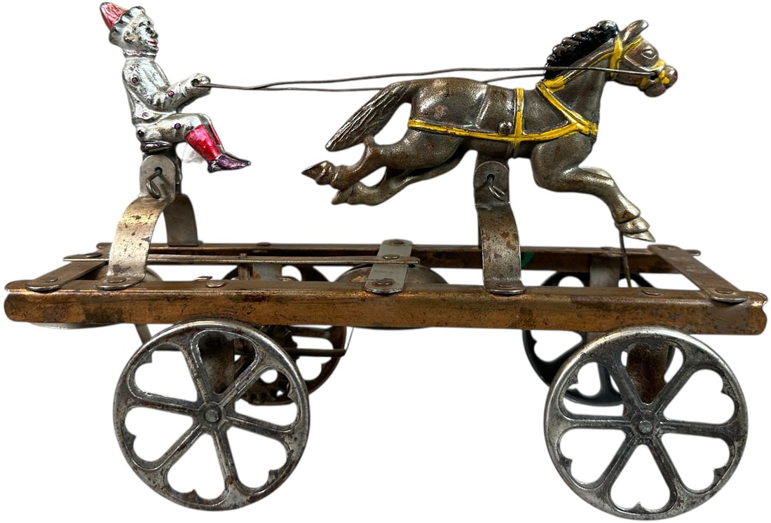 WATROUS CLOWN WITH HORSE BELL TOY (1 of 9)