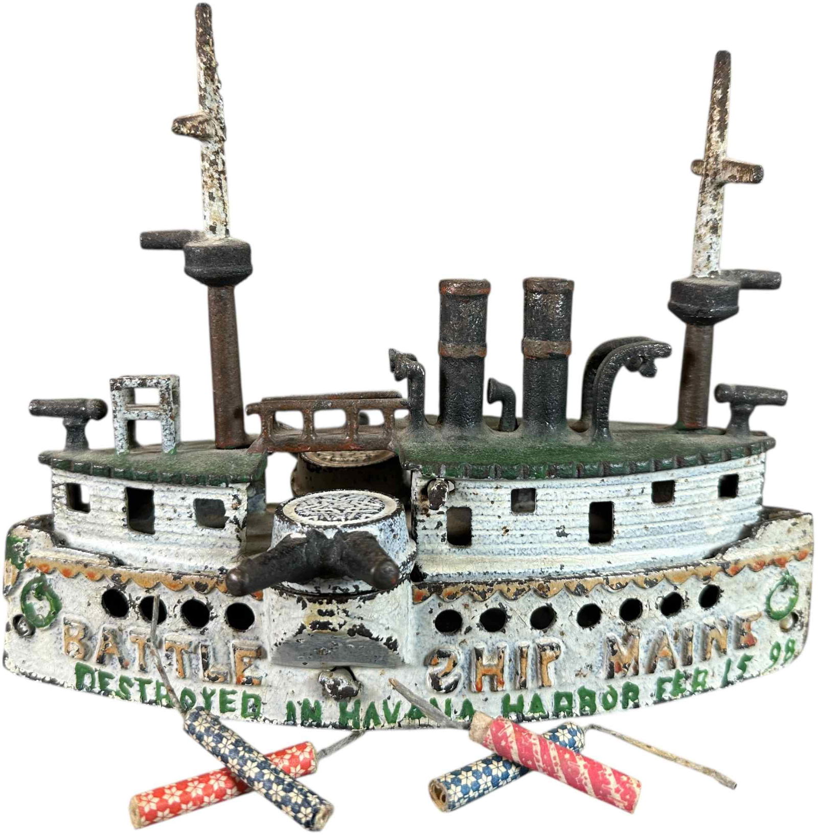 EXPLODING BATTLESHIP MAINE (1 of 10)