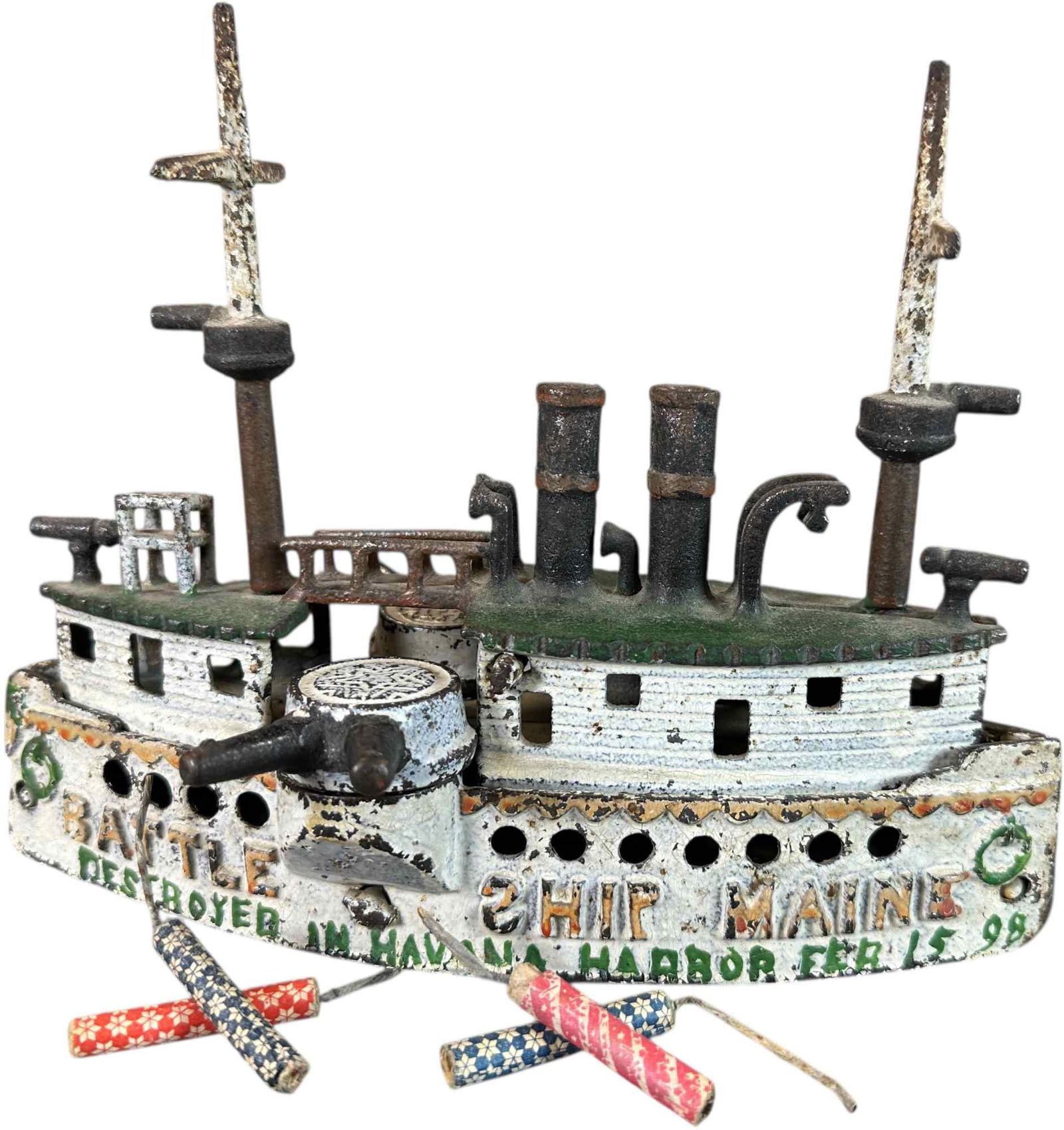 EXPLODING BATTLESHIP MAINE - 3