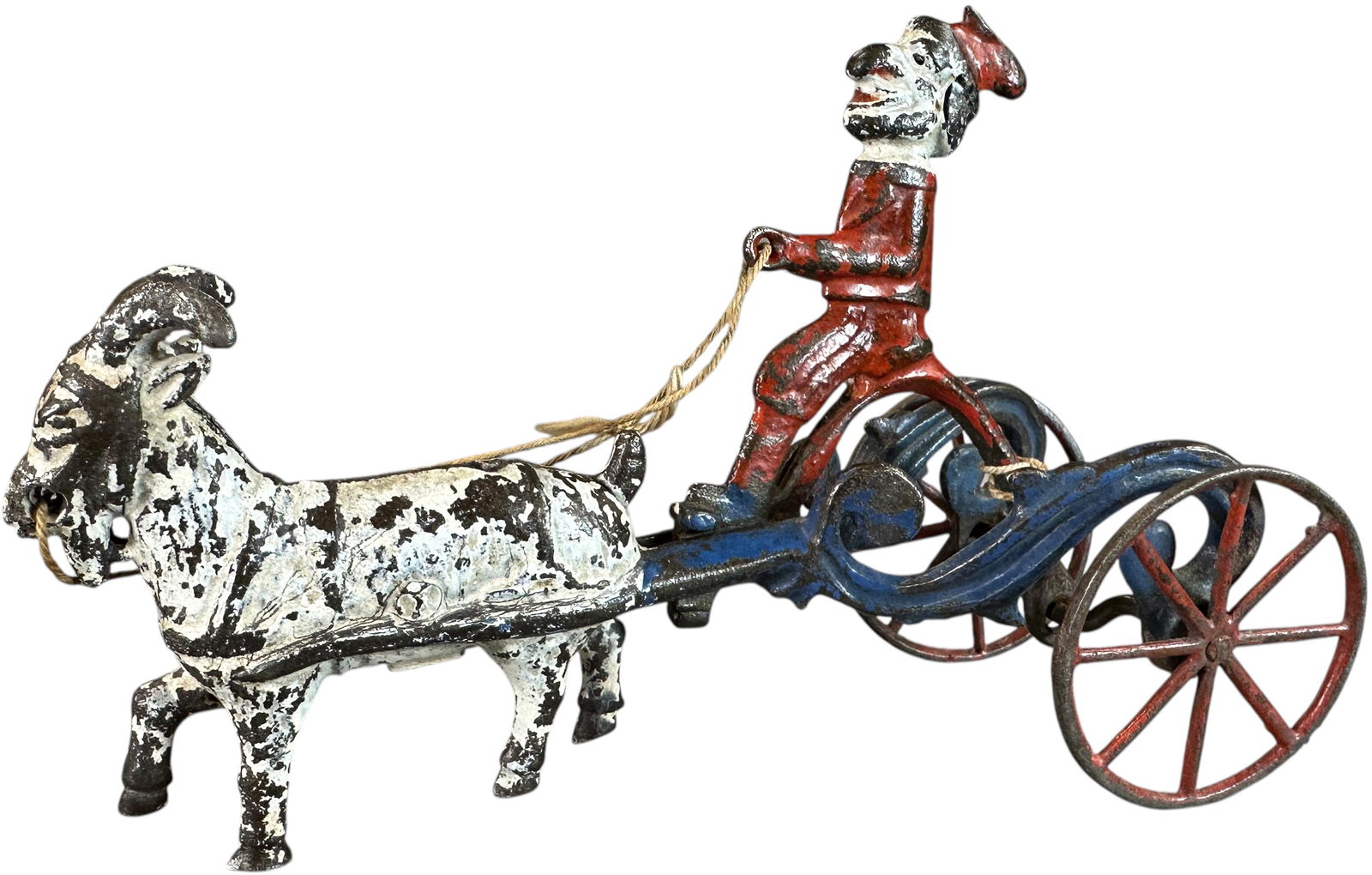US HARDWARE PUNCH RIDING GOAT CART (1 of 7)