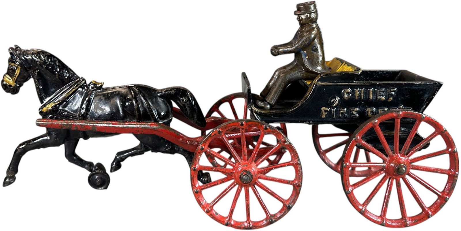 IVES FIRE CHIEF WAGON - 2