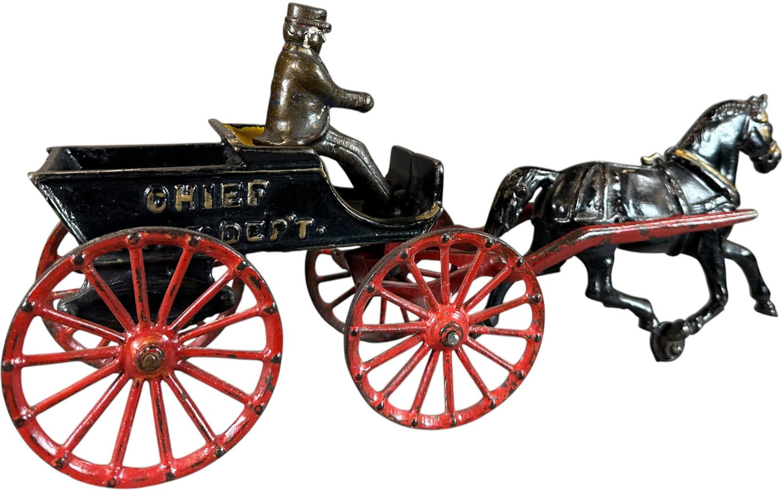 IVES FIRE CHIEF WAGON - 5