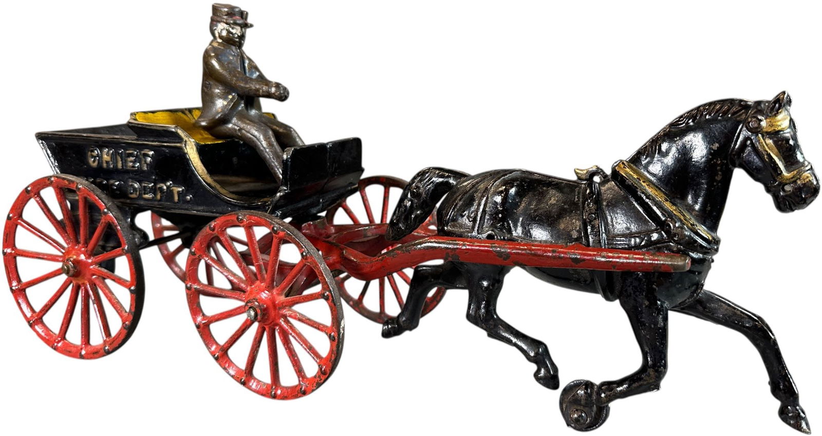 IVES FIRE CHIEF WAGON - 7