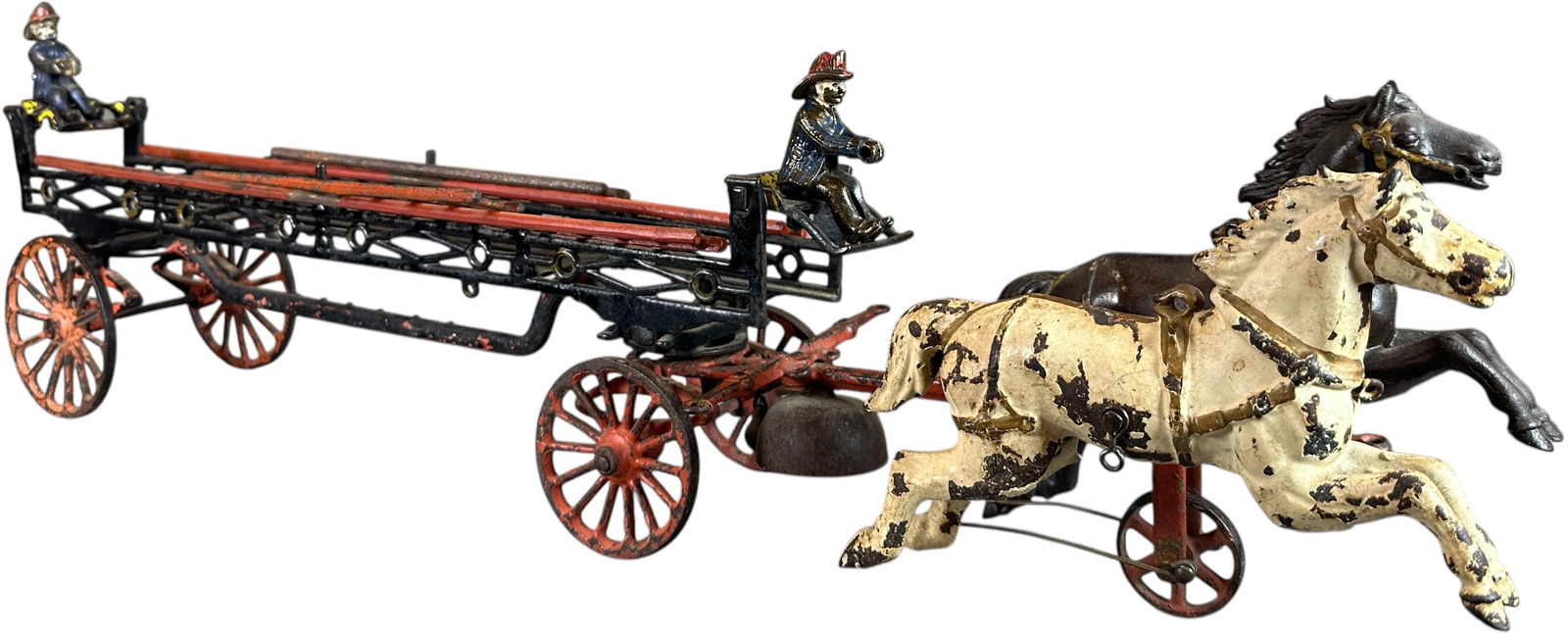 IVES PHOENIX HOOK AND LADDER WAGON (1 of 8)