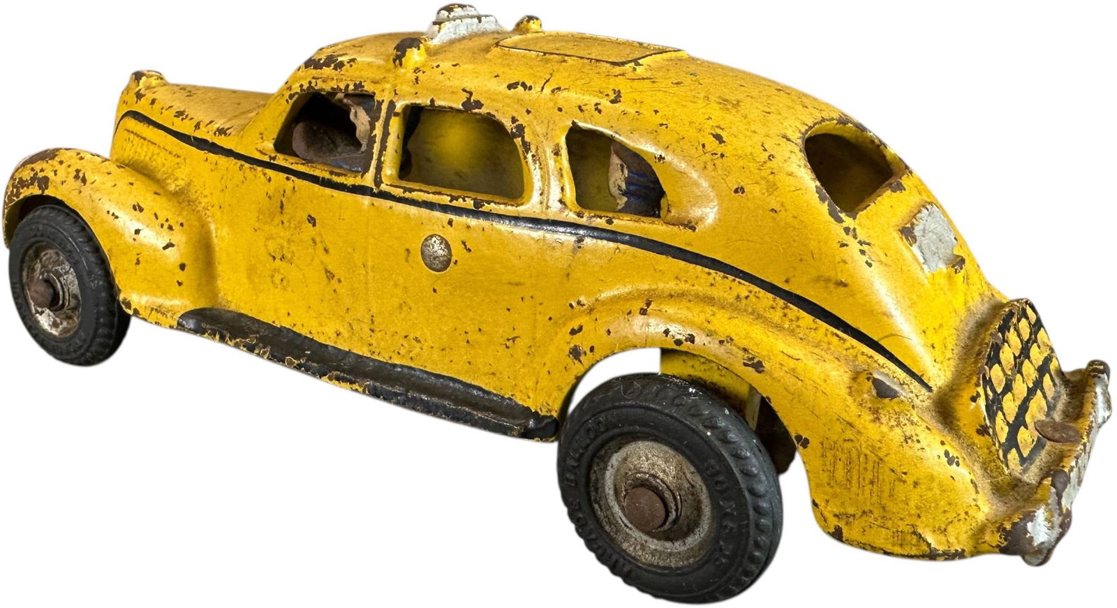 ARCADE 1940S YELLOW CAB - 3