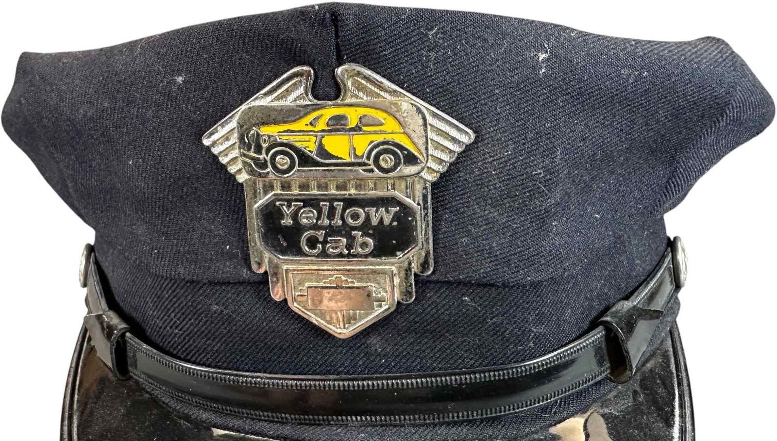 YELLOW CAB DRIVERS CAP - 2