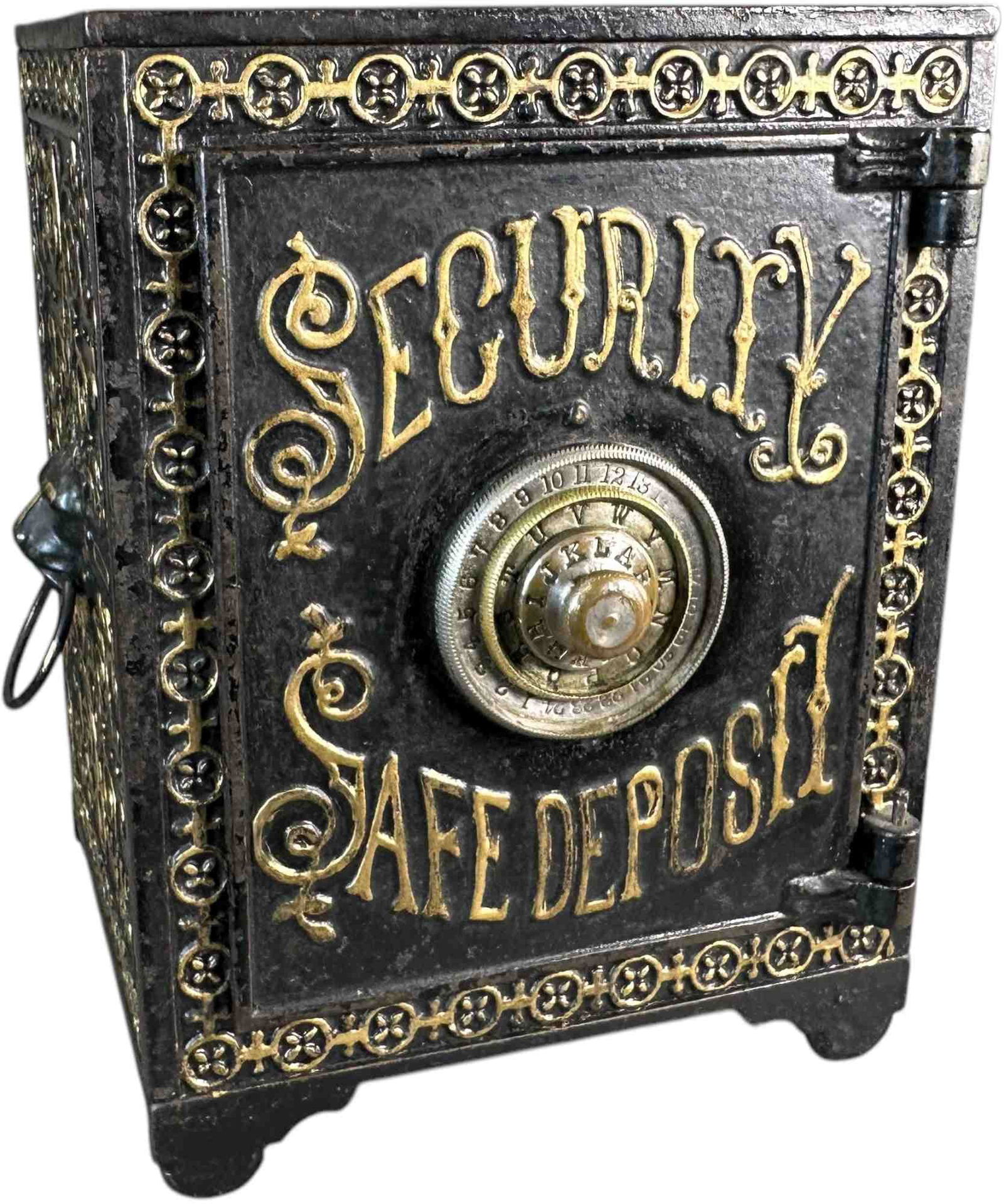 LARGE SECURITY SAFE DEPOSIT STILL BANK (1 of 8)