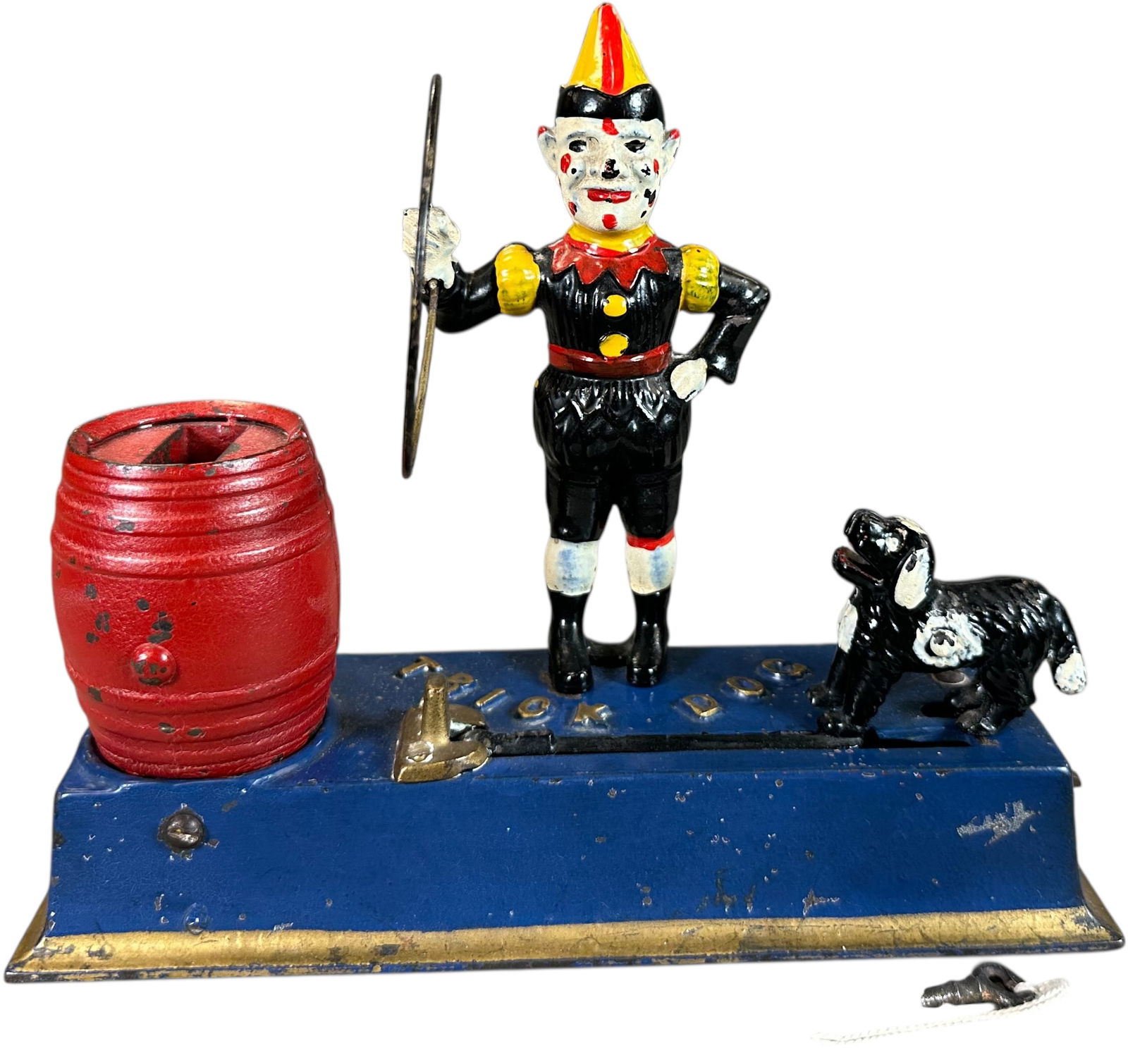 HUBLEY TRICK DOG MECHANICAL BANK (1 of 7)
