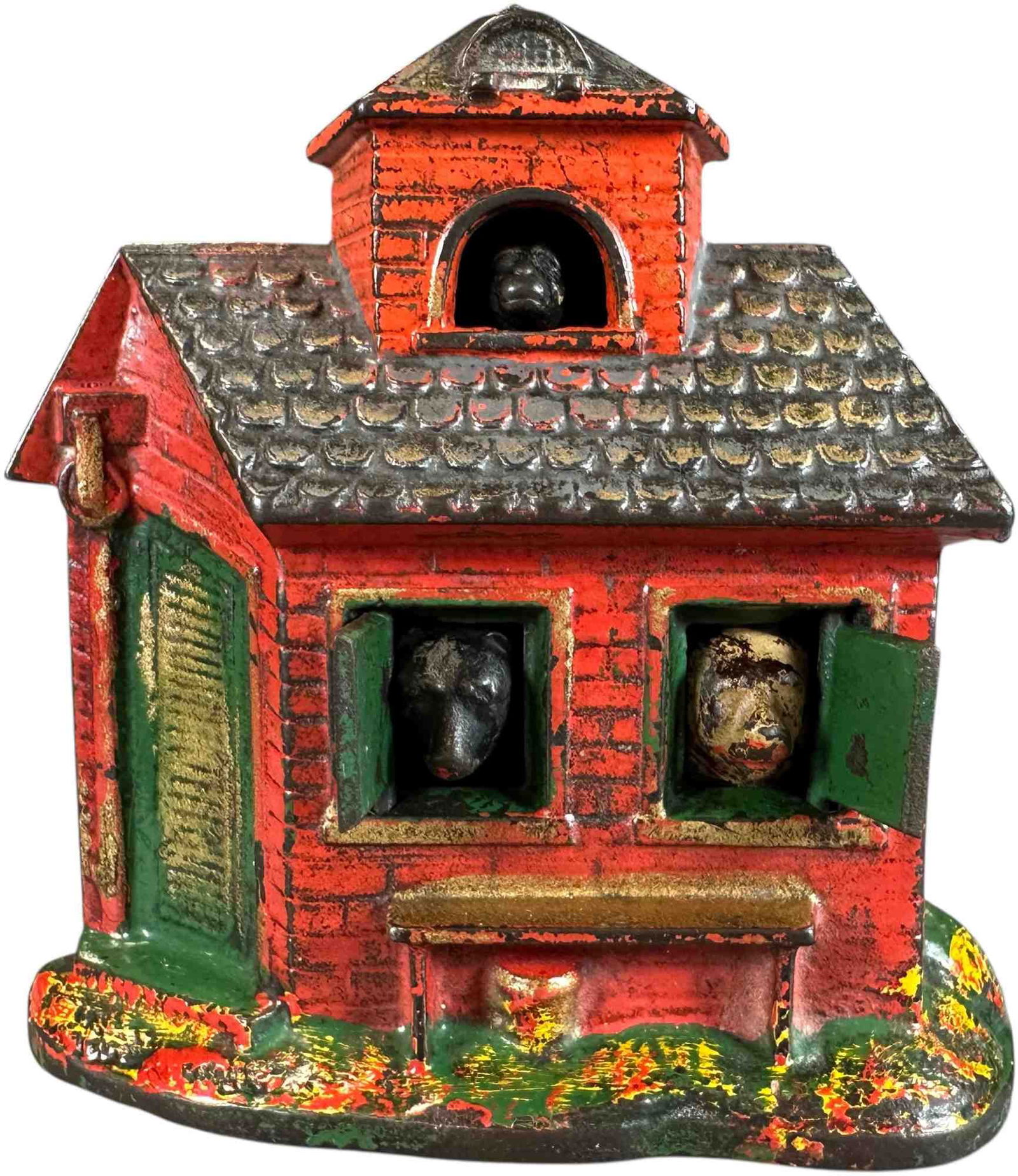 ZOO BANK MECHANICAL BANK (1 of 9)