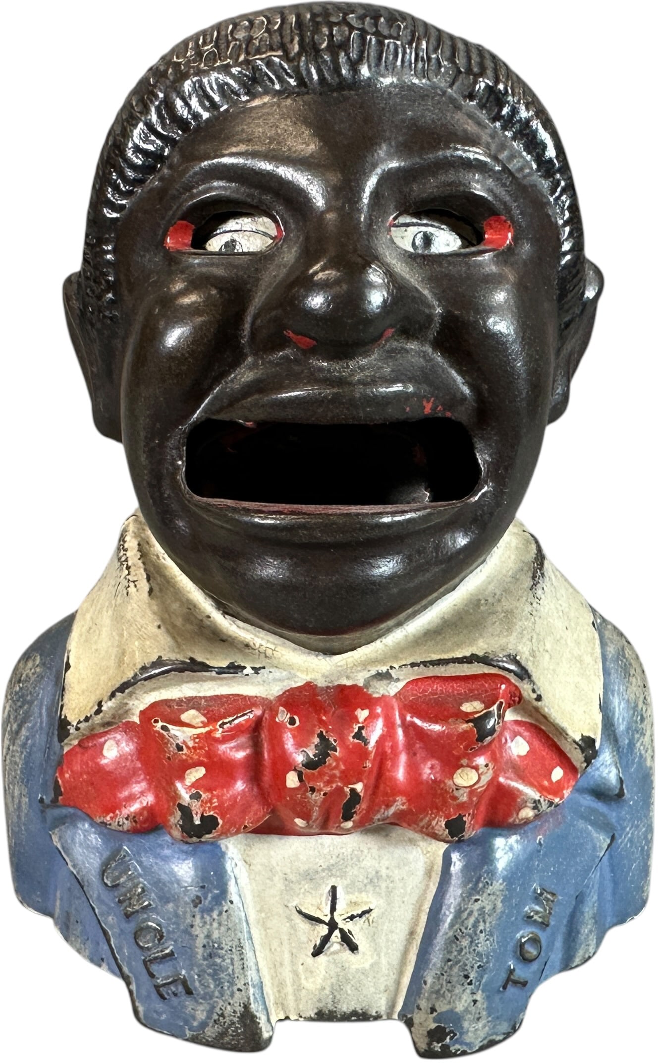 UNCLE TOM W/ STAR MECHANICAL BANK (1 of 7)