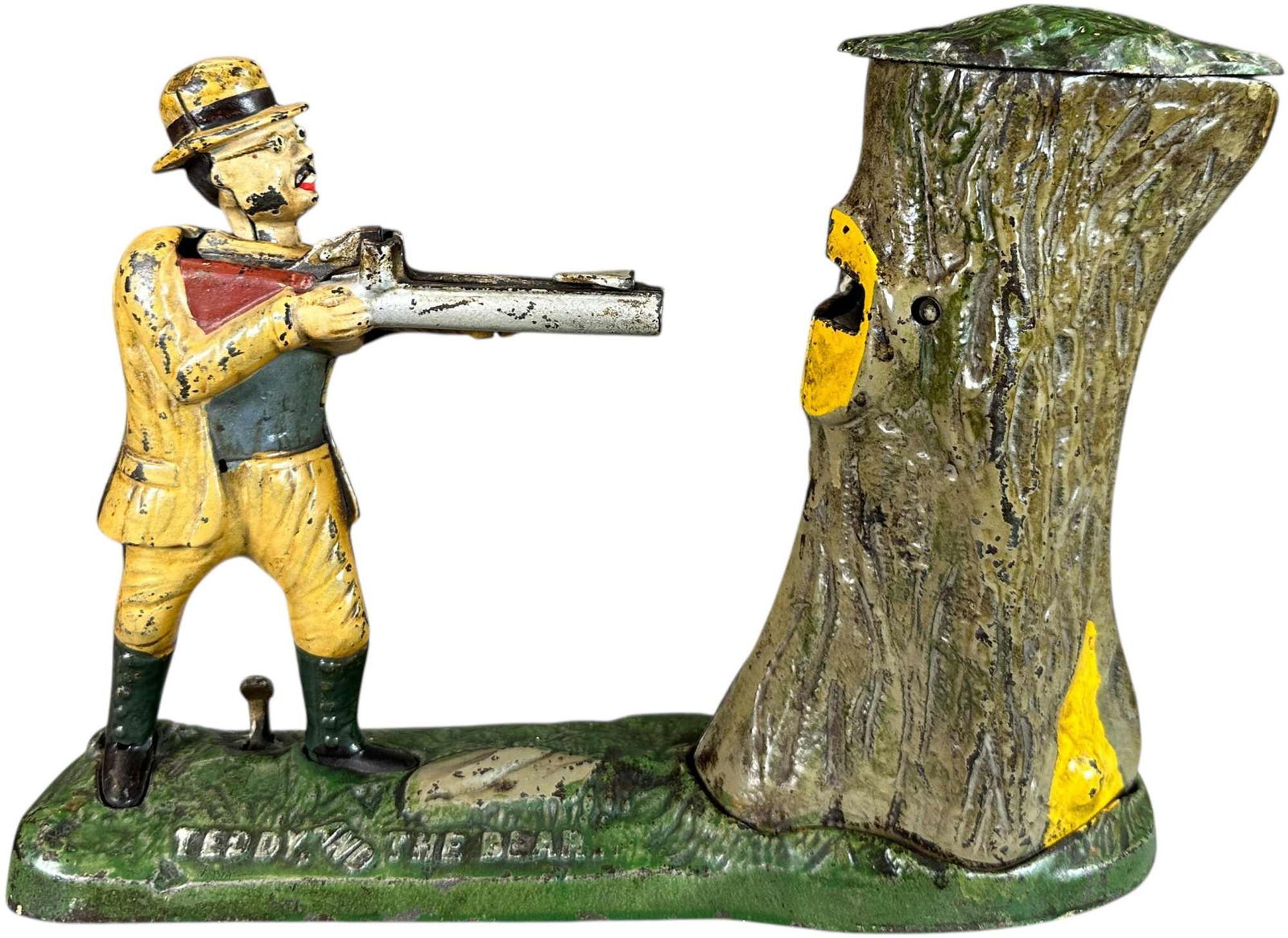 TEDDY & THE BEAR MECHANICAL BANK (1 of 12)