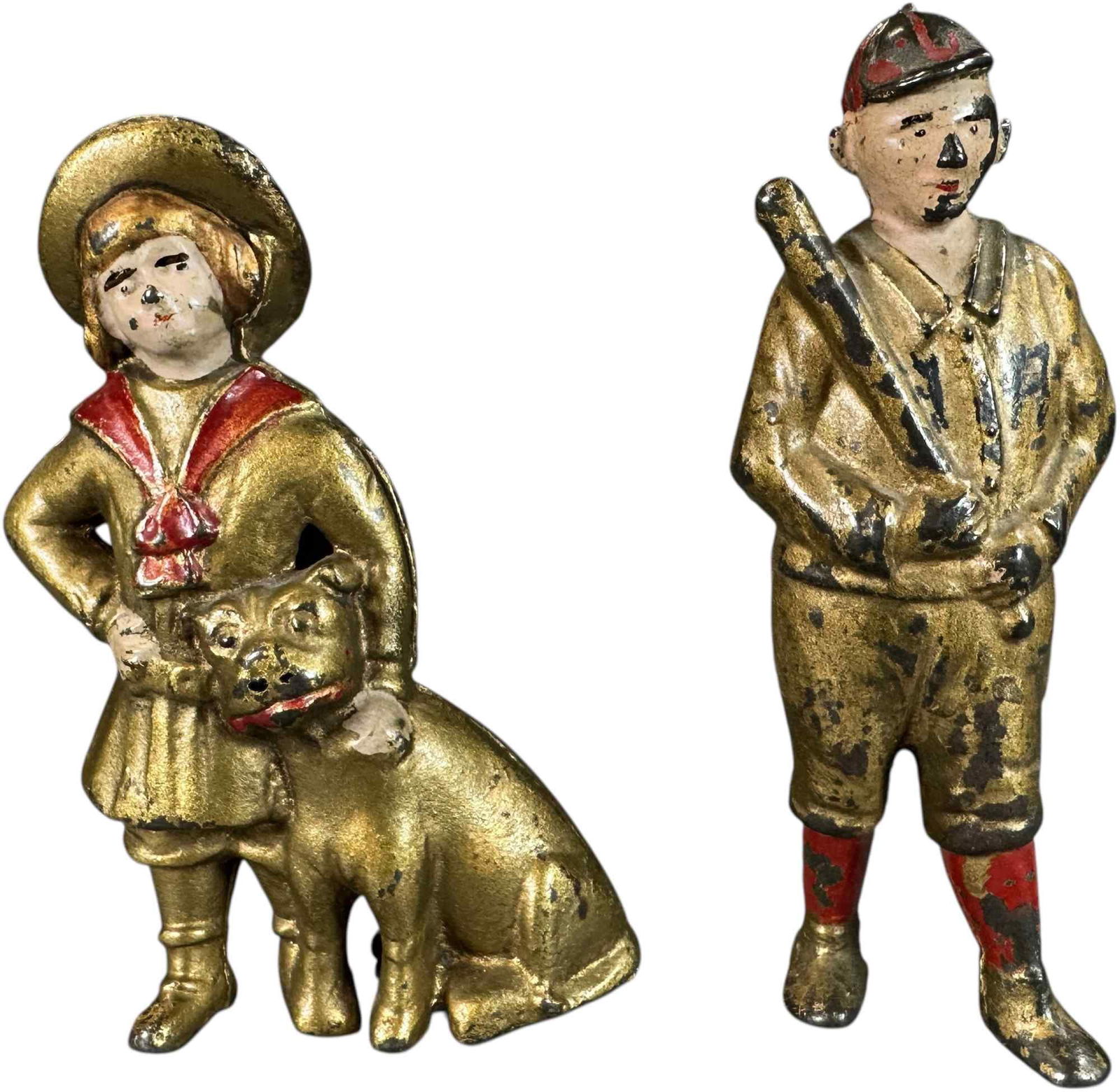 BUSTER BROWN & BASEBALL PLAYER STILL BANKS (1 of 6)