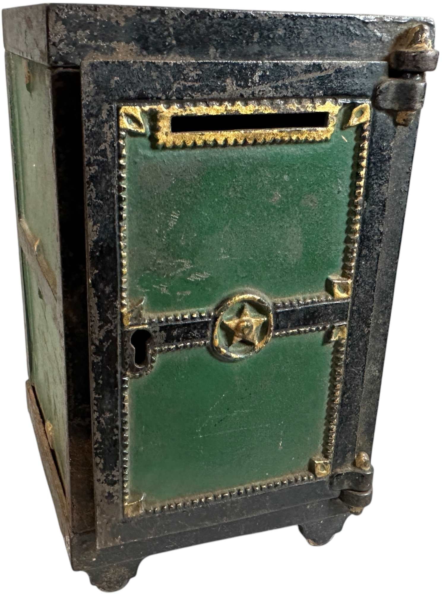 NATIONAL SAFE STILL BANK: 280. NATIONAL SAFE STILL BANK | 6" h. | (Excellent Condition) | $100 - $300