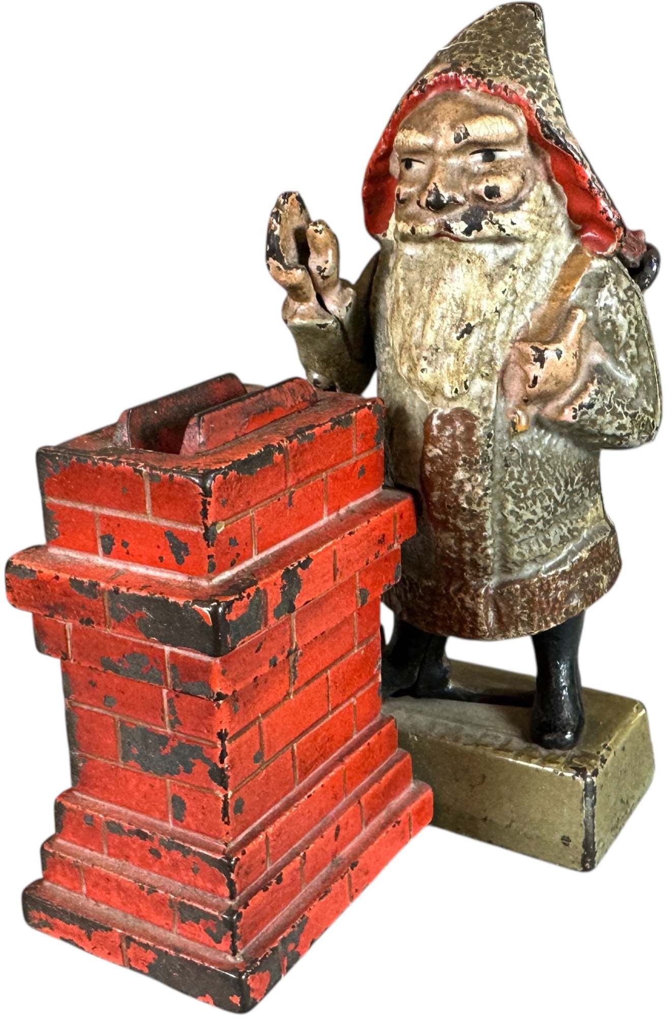 SANTA AT CHIMNEY MECHANICAL BANK (1 of 11)