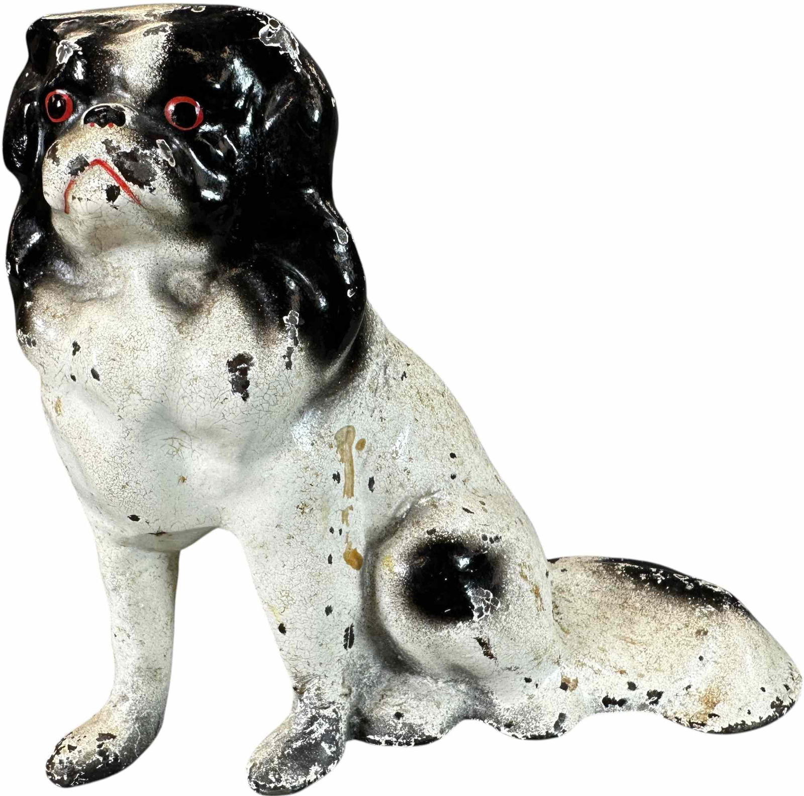 SPENCER JAPANESE SPANIEL WEDGE DOORSTOP (1 of 6)