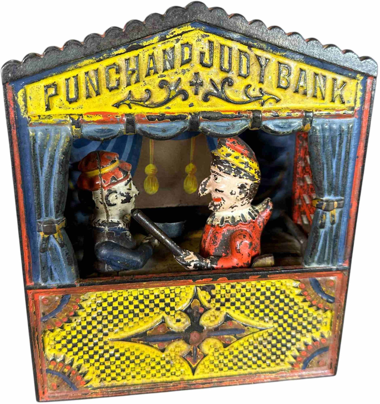 PUNCH & JUDY MECHANICAL BANK (1 of 5)