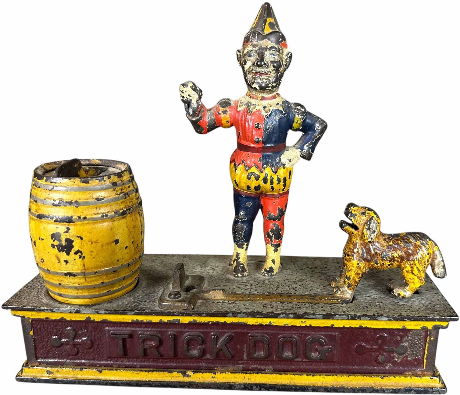 TRICK DOG MECHANICAL BANK (1 of 6)