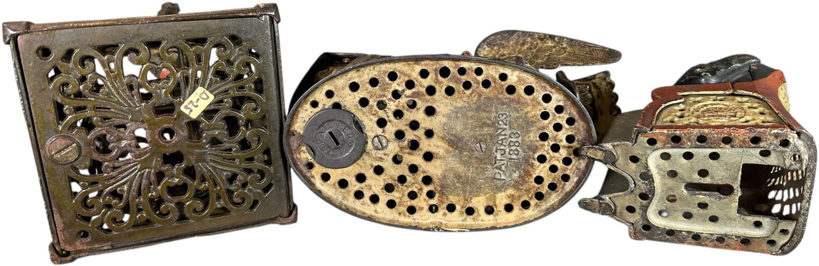 THREE ASSORTED AUTHENTIC MECHANICAL BANKS - 5