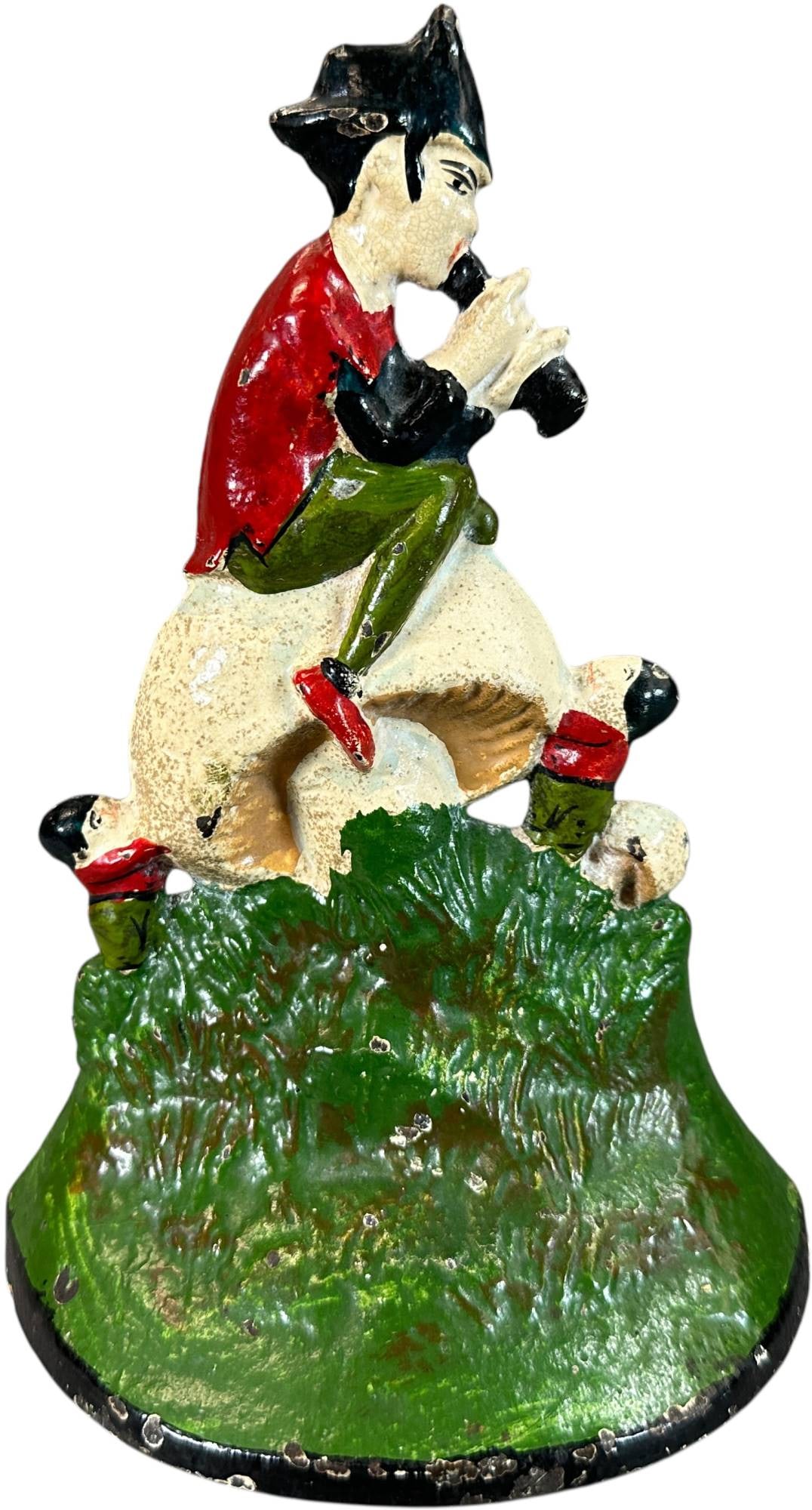 PIED PIPER DOORSTOP: 406. PIED PIPER DOORSTOP | 7.5" h. | (Excellent to Pristine Condition) | $150 - $250
