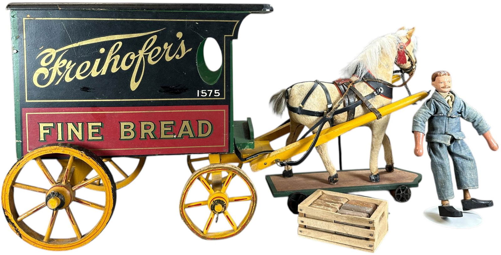 SCHOENHUT FREIHOFER'S FINE BREAD WAGON (1 of 8)