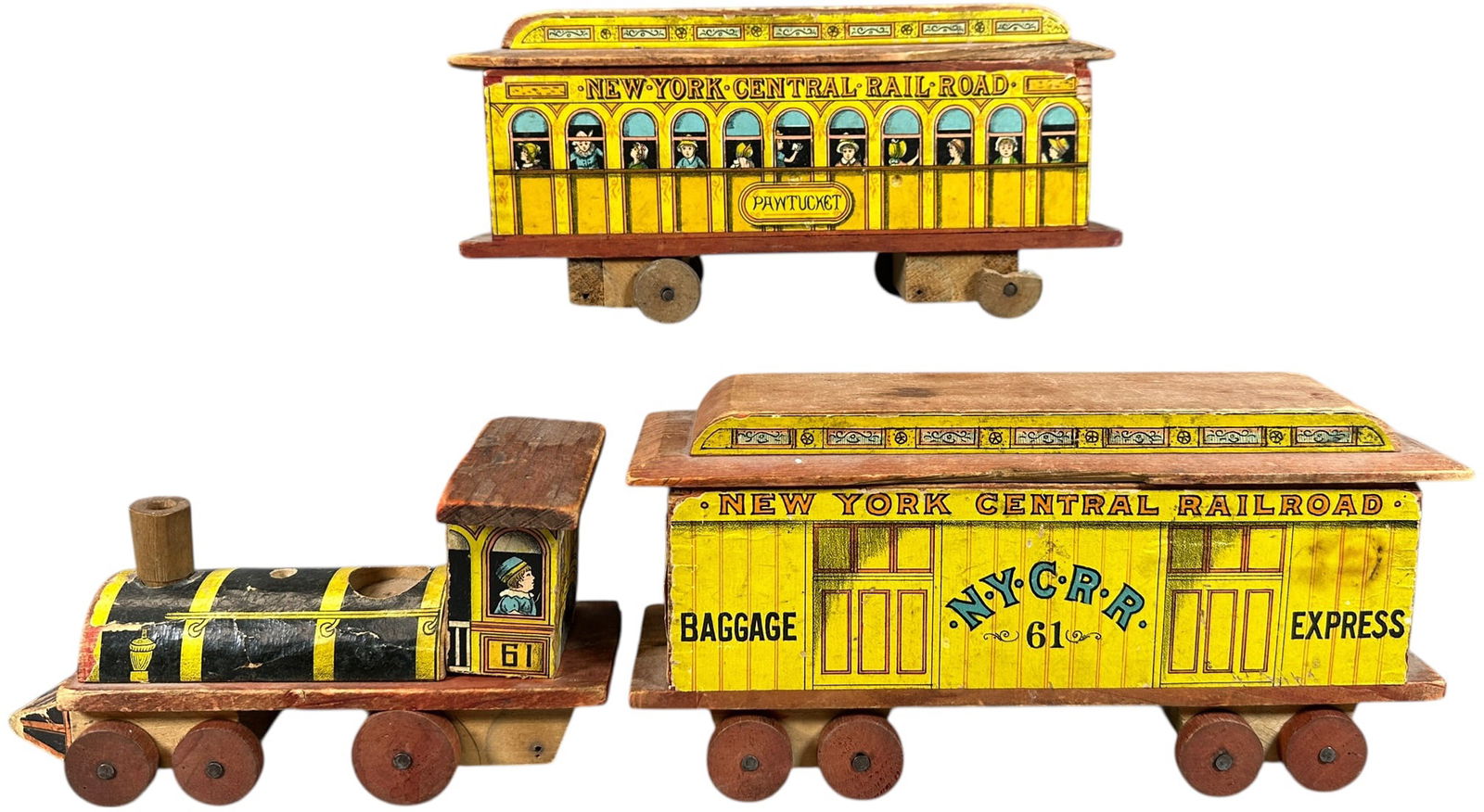 BLISS NEW YORK CENTRAL RR ALPHABET TRAIN (1 of 10)