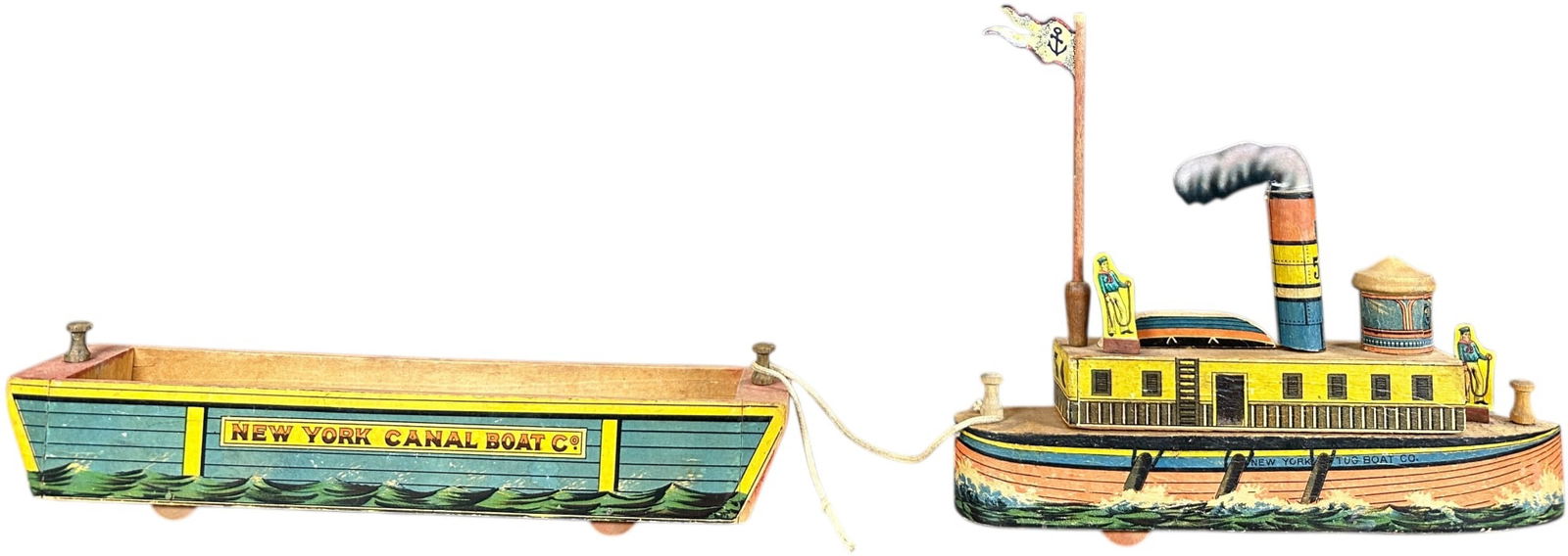 NEW YORK TUG BOAT & CANAL DREDGE (1 of 7)