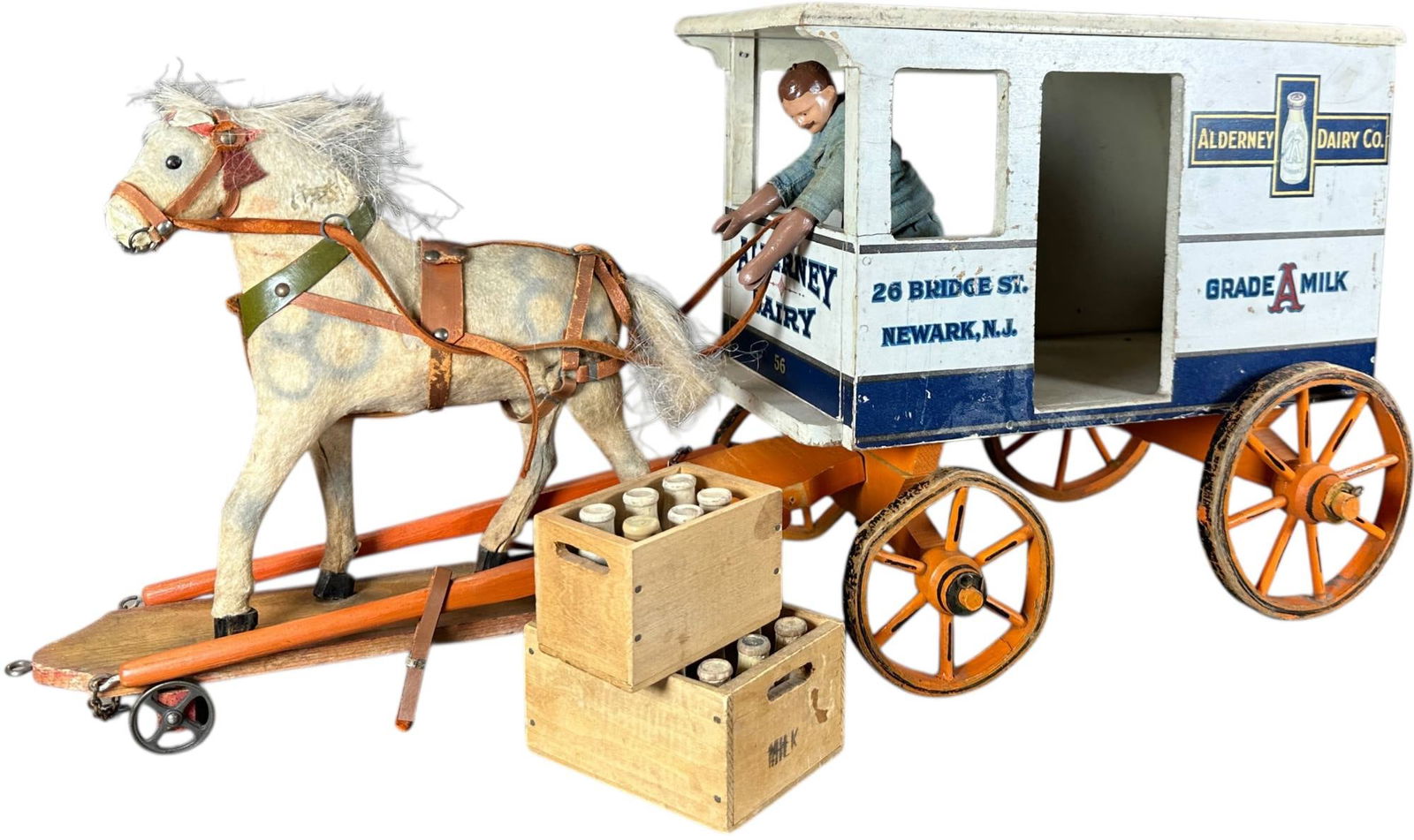 SCHOENHUT ALDERNEY DAIRY WAGON (1 of 10)