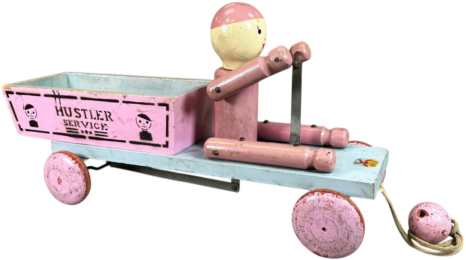 ENORMOUS HUSTLER SERVICE CART PULL TOY (1 of 9)