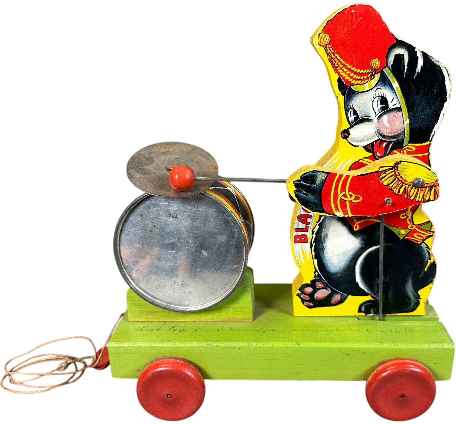 FISHER PRICE BLACKIE DRUMMER #785 (1 of 10)