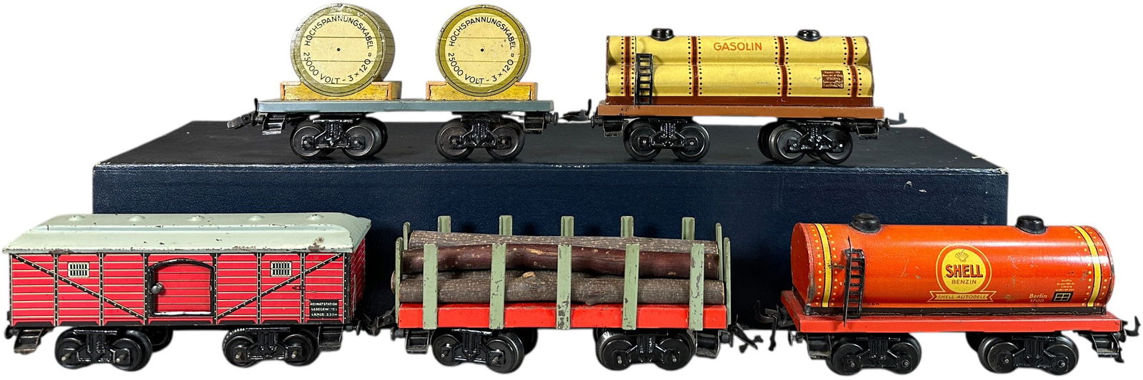 KARL BUB 8-WHEEL FREIGHT WAGONS (1 of 5)