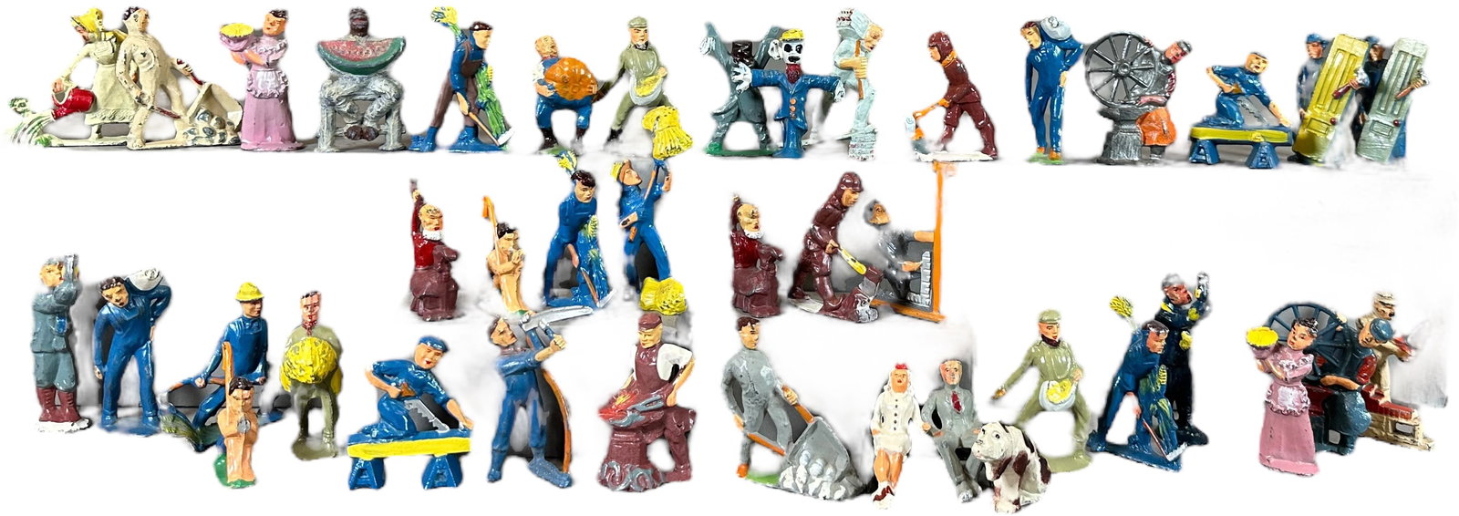 HAPPY FARMERS FIGURE SET (1 of 5)
