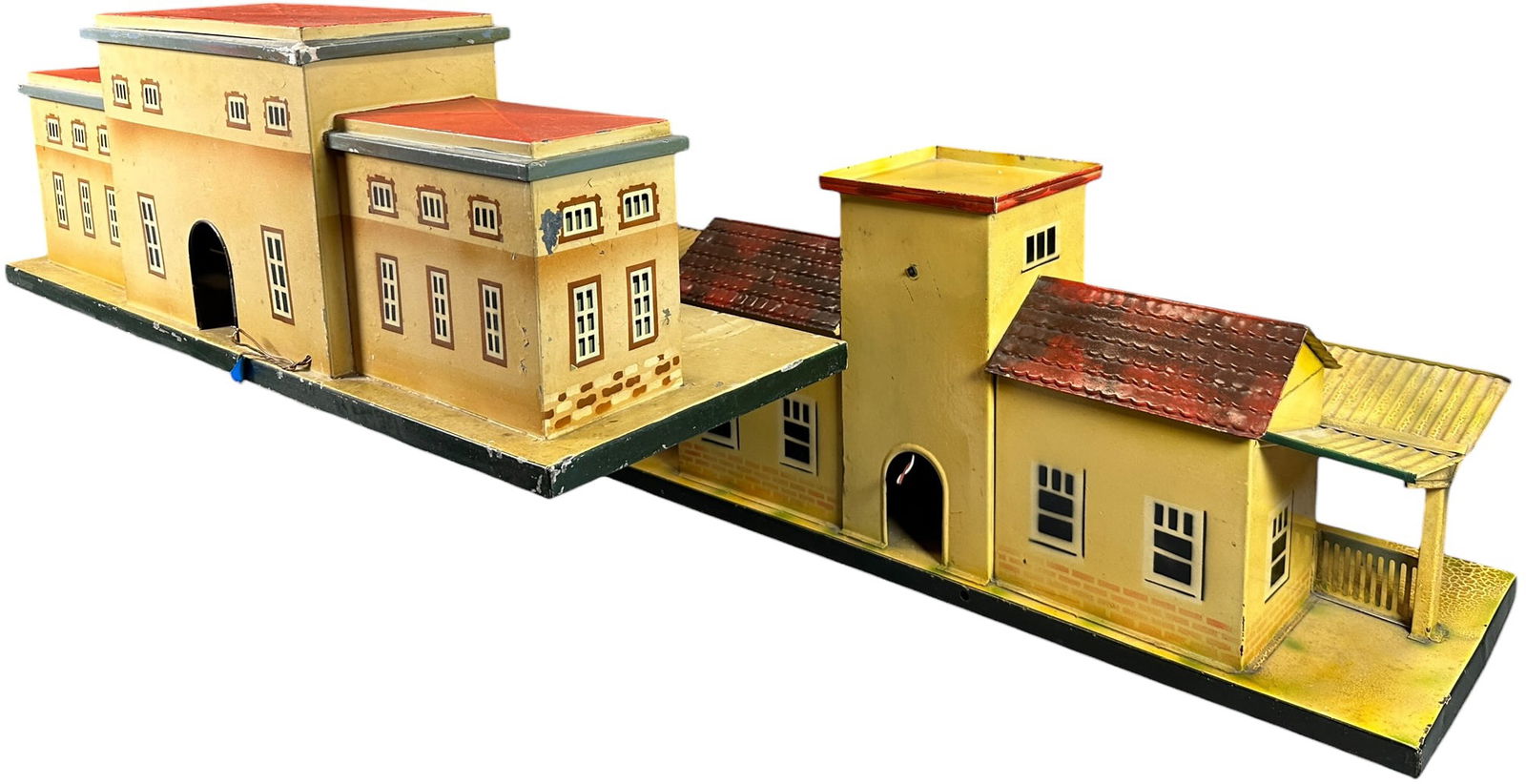 TWO LARGE KIBRI TRAIN STATIONS - 4