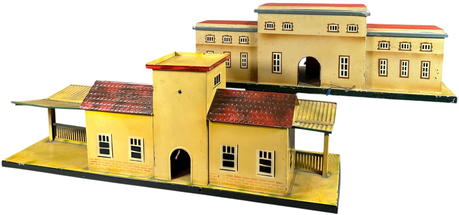 TWO LARGE KIBRI TRAIN STATIONS - 5