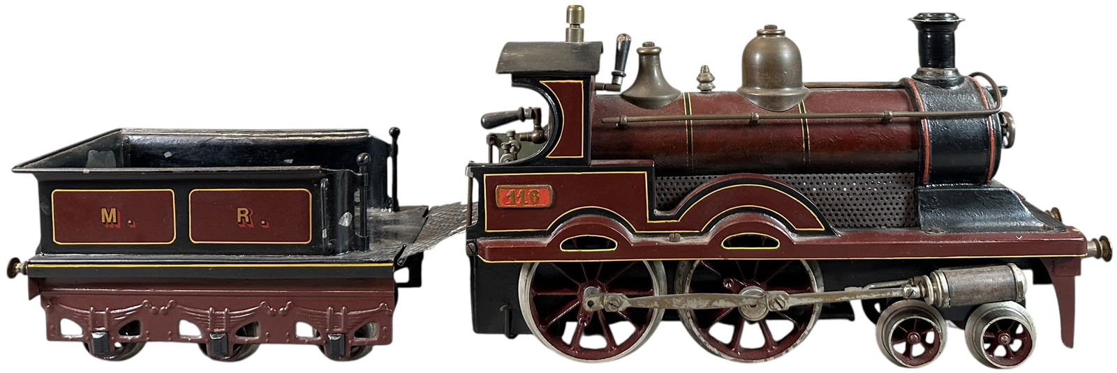 RARE BING GAUGE 2 MIDLAND RAILWAY LOCOMOTIVE (1 of 5)