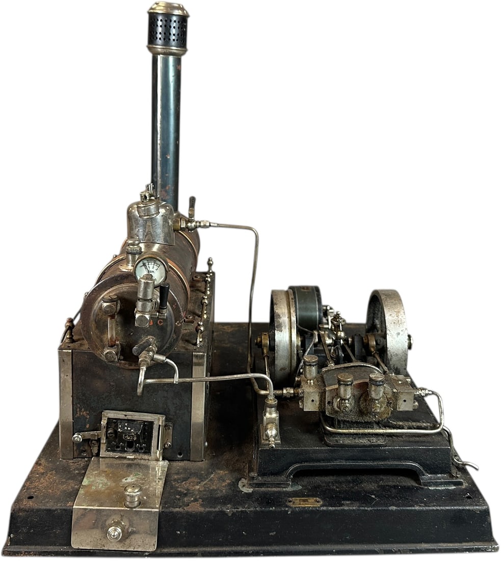 MARKLIN DOUBLE COMPOUND HORIZONTAL STEAM ENGINE - 10