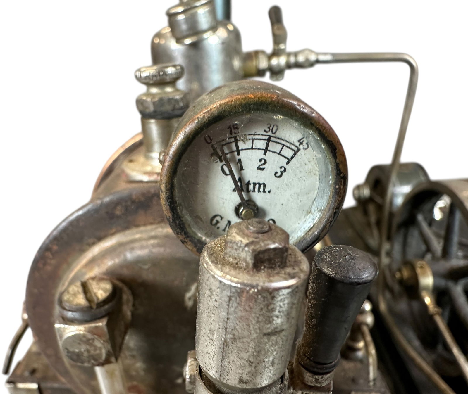 MARKLIN DOUBLE COMPOUND HORIZONTAL STEAM ENGINE - 11