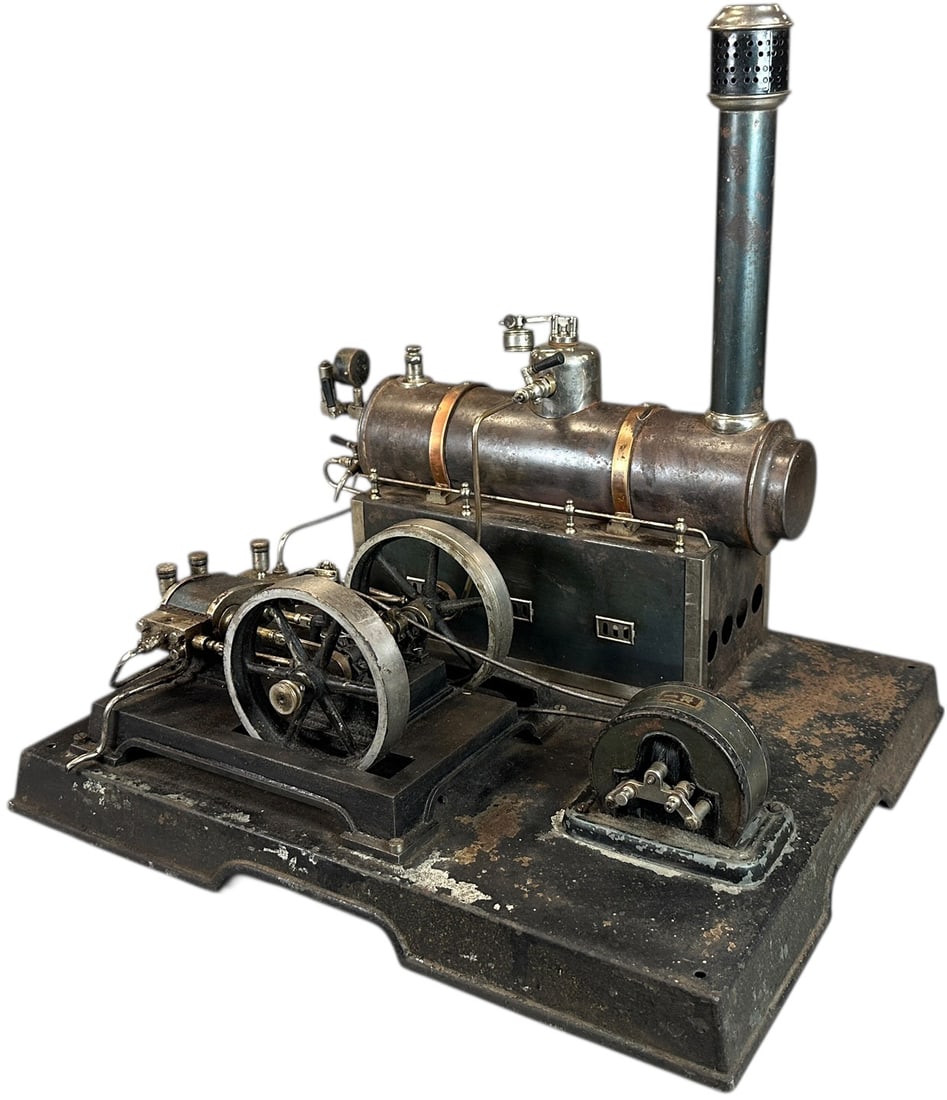 MARKLIN DOUBLE COMPOUND HORIZONTAL STEAM ENGINE - 3