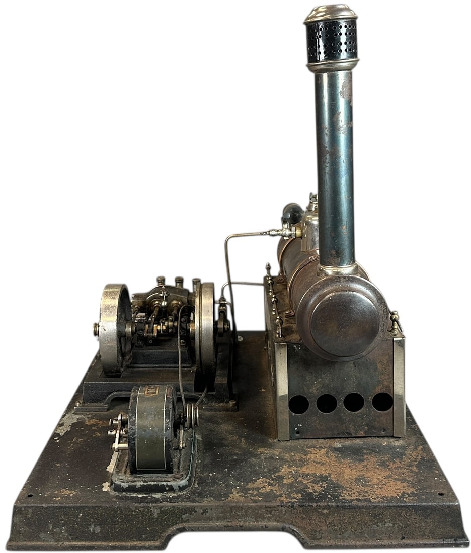MARKLIN DOUBLE COMPOUND HORIZONTAL STEAM ENGINE - 4