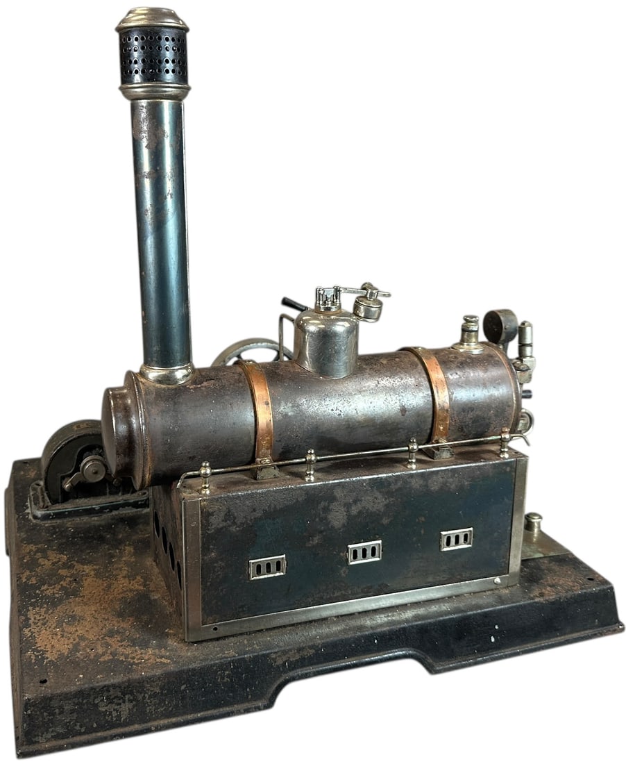 MARKLIN DOUBLE COMPOUND HORIZONTAL STEAM ENGINE - 6