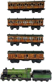 MARKLIN ATLANTIC LOCO & GNR PASSENGER CARS
