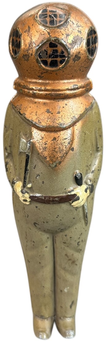 SCARCE FLEISCHMANN DIVER: 203. SCARCE FLEISCHMANN DIVER | Also attributed to Bing. | 8" h. | (Very Good to Excellent Condition) | $400 - $800